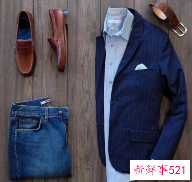 西装牛仔裤搭配什么鞋男