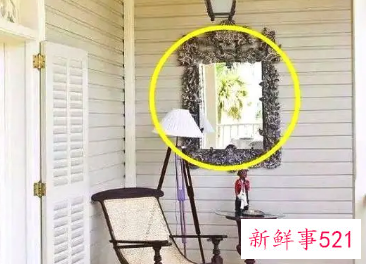 阳台外面挂镜子好不好