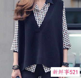 毛衣背心怎么搭配好看呢