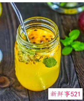 蜂蜜百香果柠檬茶的功效与作用