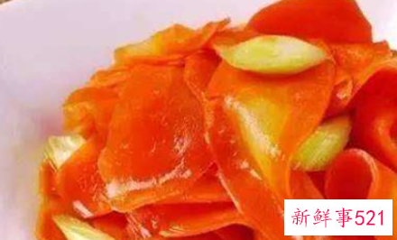 炒胡萝卜用大火还是小火