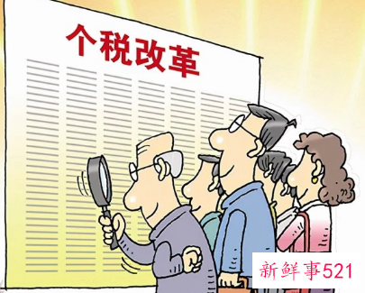 2022年个人所得税最新标准