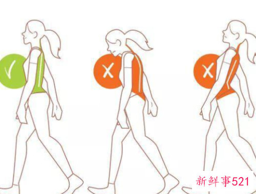 正确姿势走路