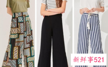 宽腿裤配什么上衣好看