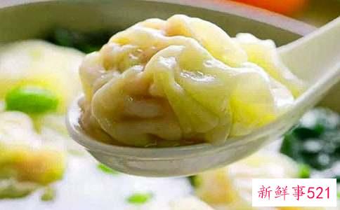 荠菜虾仁馄饨馅的做法