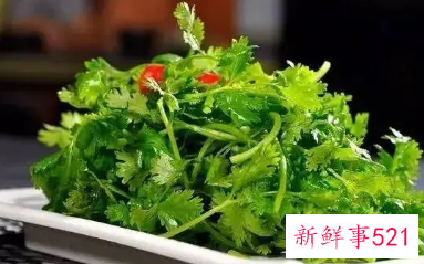 凉拌香菜的功效与作用