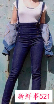 吊带裤怎么搭配图片显瘦