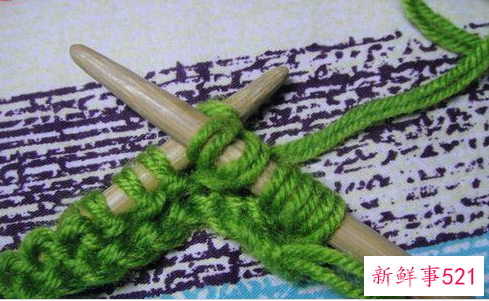 围巾的织法是怎么样的