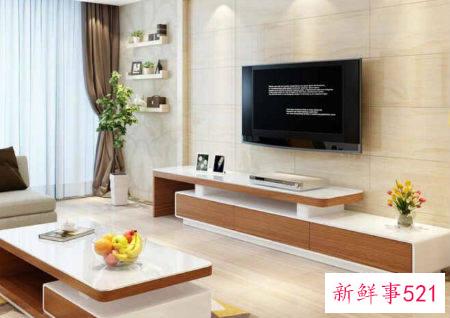 客厅电视柜摆放什么东西
