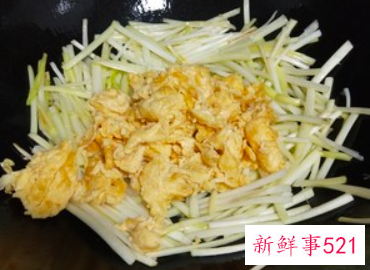 韭黄炒鸡蛋怎么炒好吃窍门