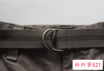 只有两个环的腰带怎么系