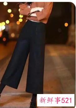 直筒阔腿裤适合矮个子吗