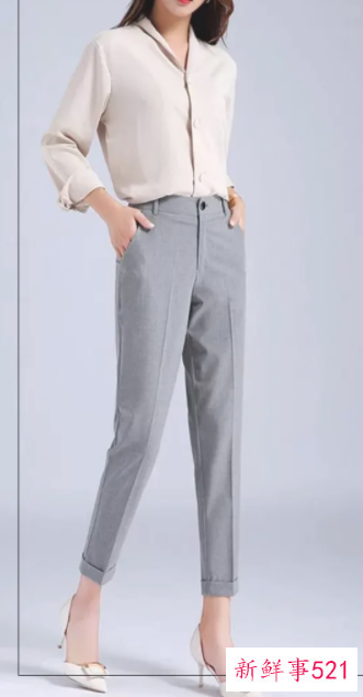 什么颜色上衣配灰色裤子