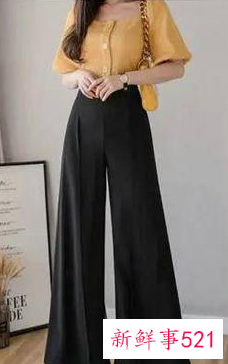 黑色阔腿裤最佳搭配