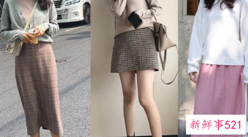 短款开衫搭配图片