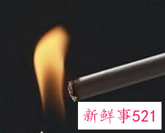 燃烧的烟头中心温度是多少