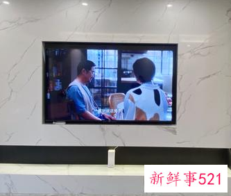 简单漂亮的电视墙图片