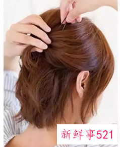 怎么弄头发好看又简单图片