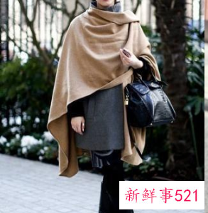 冬季围巾的系法