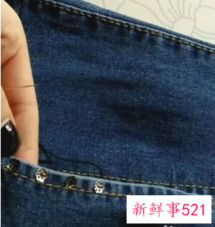 旧牛仔裤改造图解