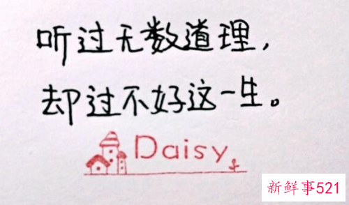 悟出很多道理的说说