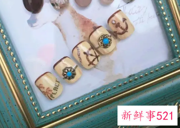 脚趾甲颜色美甲新款夏天