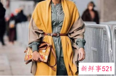 冬季围巾的系法