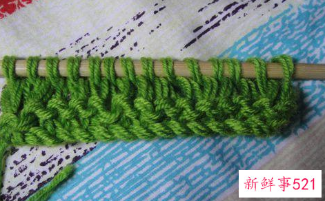 围巾的织法是怎么样的