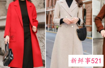 冬大衣怎么穿搭更有型清新亮色系列优雅迷人