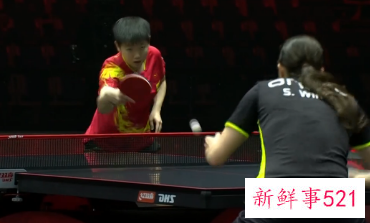 孙颖莎WTT新加坡大满贯首战告捷