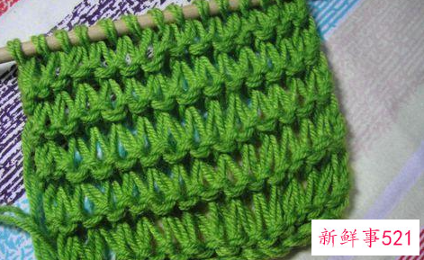 围巾的织法是怎么样的