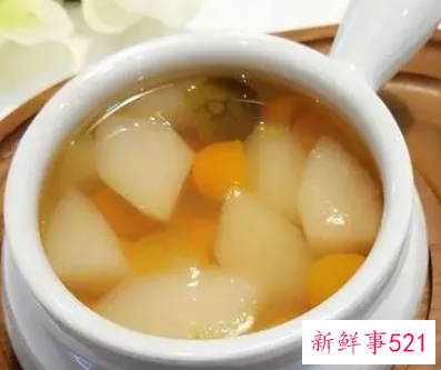 金桔炖雪梨的功效