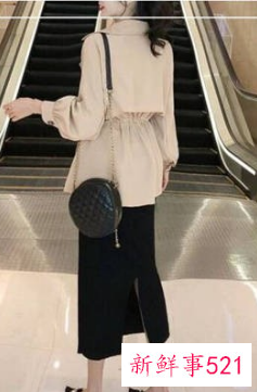 修身裙子搭配什么长外套