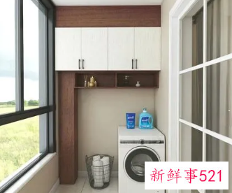 卫生间开门见洗衣机好吗