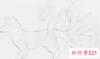 十秒画九尾狐