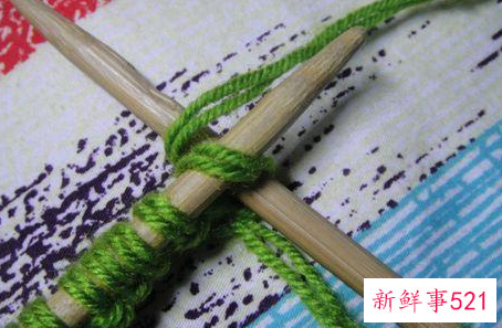 围巾的织法是怎么样的