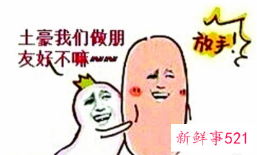 想跟土豪做朋友的事项