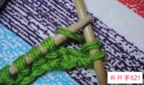 围巾的织法是怎么样的