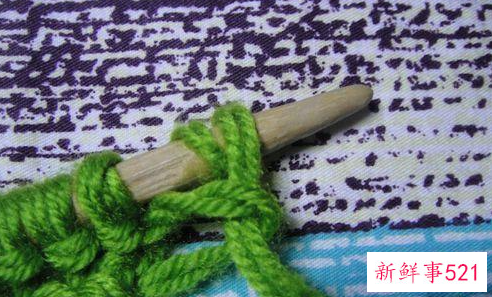 围巾的织法是怎么样的