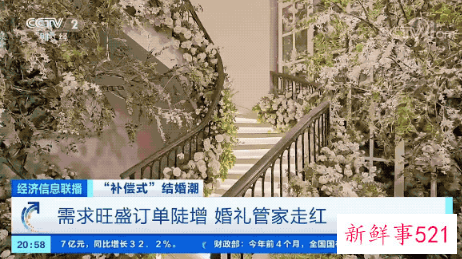 我国涌现补偿式婚礼潮