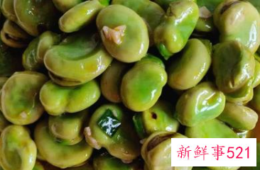 新鲜蚕豆怎么炒好吃