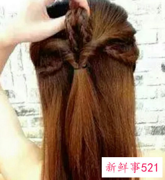 怎么弄头发好看又简单图片