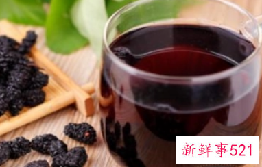 桑葚泡水喝的功效和作用