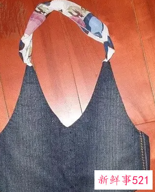 旧牛仔裤改造图解
