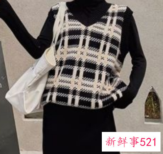 毛衣外面可以穿马甲吗