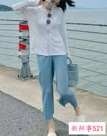 防晒衣和什么裤子搭配