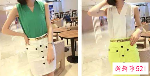 夏季衣服气质搭配