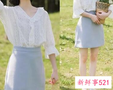 纯白t恤怎么搭配