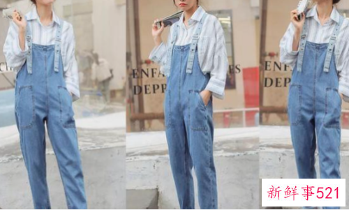 性感大拷问你敢只穿条背带裤出门吗