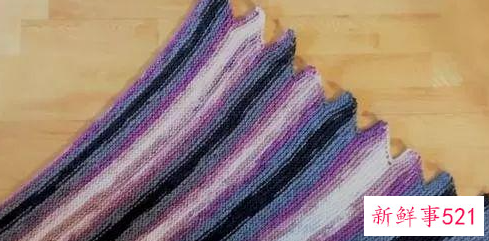 围巾的织法是怎么样的